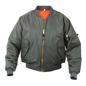 Blouson bomber réversible personnalisé avec broderie, respirant et écologique, style streetwear coréen, coupe ajustée pour homme - Product Image 1