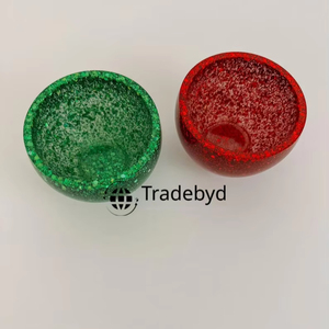 Pièce de décoration de cuisine artisanale de bol en résine de luxe faite à la main pour les articles de service haut de gamme et les idées de cadeaux Tradebyd - Product Image 3