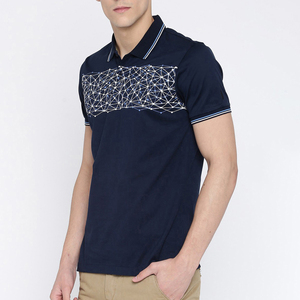 Polo informal para hombre de talla grande al por mayor, manga corta bordada sólida, etiqueta lisa, varios colores, para golf - Product Image 4