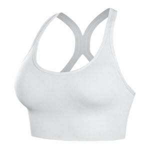 Soutien-gorge de sport simple de haute qualité avec logo frontal, tissu léger et respirant pour le yoga, la course à pied et l'entraînement en salle de sport - Product Image 5