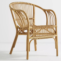 Moderne Rattanstühle Tragbar für Schlafzimmer Hochwertige Langlebige Konstruktion Bester Preis Großhandel EU-Importeure Direkt Vietnam