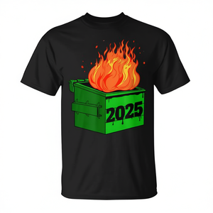T-Shirt Dumpster Fire 2025 - Categoria Promozionale Collezione 2025 - Product Image 2