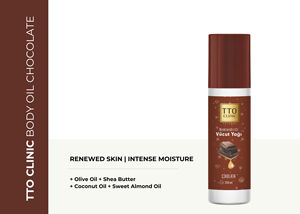 Aceite Corporal Hidratante TTO Clinic Chocolate 200ml, Spray Nutritivo con Aceite de Oliva, Manteca de Karité y Aceite de Coco para Todo Tipo de Piel - Product Image 2