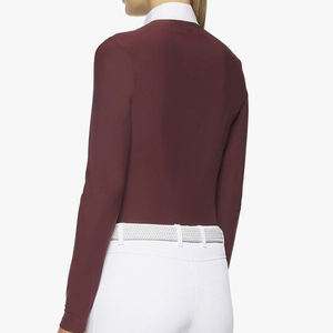 Nuevo diseño de camisa Ecuestre para mujer, manga larga, ajuste reconfortante, ropa personalizada, venta al por mayor a granel, camisetas de equitación - Product Image 6