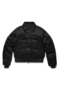 High Quality Custom Design Stand Collar Bomber Jacket Men's Plus Size Jacket - Product Image 3