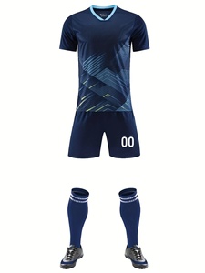 Ensemble de maillots de football personnalisés de haute qualité à séchage rapide et respirants pour équipes et clubs - Product Image 2