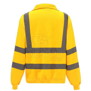 Vêtements de travail Veste de sécurité pour hommes Vêtements de travail Conception personnalisée Veste de sécurité haute visibilité Fabrication pakistanaise - Product Image 2