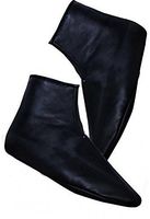 Kaus kaki ritsleting kulit kualitas Premium/Khuffs/alas kaki berbagai ukuran untuk sepatu antiselip asli kulit sapi dan domba Khuffs