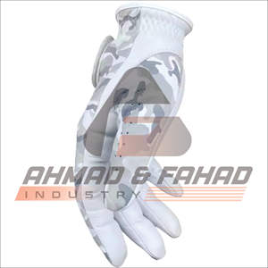 Gant de golf pour hommes, main gauche, adhérence supplémentaire, superbe design camouflage, cuir véritable, performance améliorée pour le sport - Product Image 6