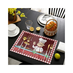 Nappe carrée minimaliste en coton recyclé, texture sergé, teinture écologique, fabrication indienne, durable, approvisionnement en gros pour la maison - Product Image 4