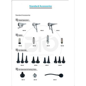 Otoscope Mini Fibre Optique de Diagnostic ORL, Instruments Chirurgicaux Manuels Réutilisables pour Usage Hospitalier, Examen Visuel de Haute Qualité - Product Image 3