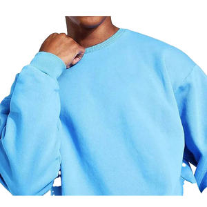 Ensemble de survêtement de jogging personnalisé avec broderie pour hommes, coupe ajustée, 100% coton, sweat-shirts pour hommes - Product Image 4