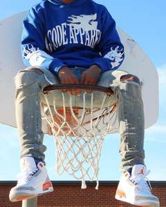 ชุดกางเกงแบบซ้อนกันสำหรับผู้ชายชุดวิ่งแบบพองใส่ได้ทั้งชายและหญิงชุดวิ่งออกกำลังกายแบบปักลาย - Product Image 3