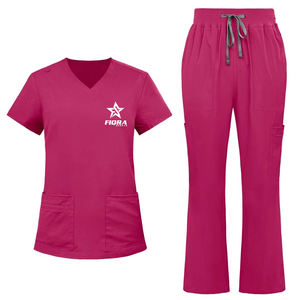 Uniformes Médicos de Alta Calidad al por Mayor, Logotipo Personalizado, Servicio OEM, Conjuntos de Uniformes Médicos, Blusas y Pantalones Médicos - Product Image 1