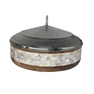 Vente en gros de casseroles rondes en acier inoxydable faites à la main de style arabe de luxe et de casseroles en métal - Product Image 3