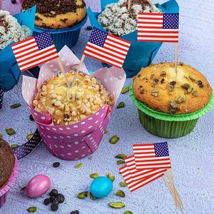 Thân thiện với môi tre tăm xỉa răng với cờ Cocktail & Đảng trang trí Picks - Product Image 6