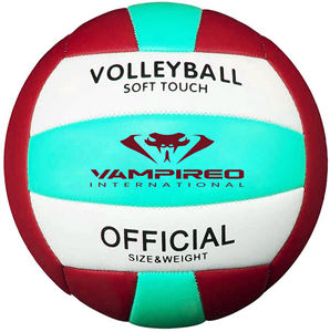 Pelotas de voleibol de tamaño 5 de alta calidad, pelotas de voleibol de cuero PU SUAVE, todos los colores y logotipos, pelotas de voleibol para pelotas multiusos - Product Image 4