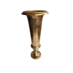 VASE À FLEURS EN MÉTAL COULÉ MAIN DE LUXE FOURNISSEUR VASE À LA CONCEPTION UNIQUE D'ARTISAN ARTISANAT FAIT À LA MAIN POUR L'USAGE DOMESTIQUE ET COMMERCIAL - Product Image 5