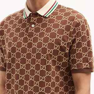 Chemises polo pour hommes décontractées, vente chaude, nouveau design, couleur marron, polo en sublimation, respirant, pour hommes, logo personnalisé, OEM - Product Image 5