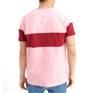 OEM chemises décontractées à manches courtes de couleur unie pour hommes vêtements prix de gros coton t-shirt décontracté vêtements d'été nouveau design - Product Image 3