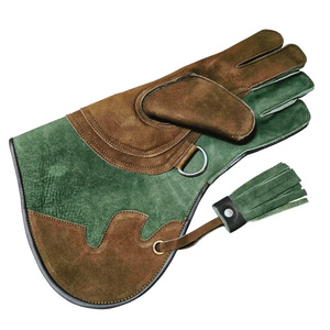 Hamrehman Industry Thousand Falconry Guantes Deer Skin Hawking Guantes Cómodos Guantes de conducción - Product Image 1