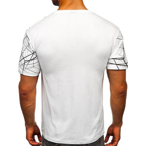 2025 nouveau t-shirt pour hommes de haute qualité par sublimation décontracté surdimensionné t-shirt blanc personnalisé t-shirt pour hommes - Product Image 6
