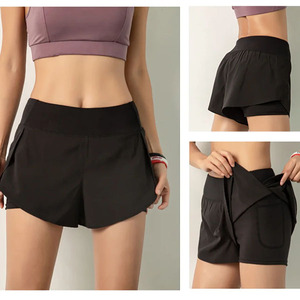 Prince Industry Latest Summer Jogging <b>Shorts</b> Blank Customized <b>Girls</b> <b>Shorts</b> Running Fitness Yoga Gym <b>Shorts</b> Women - Product Image 2