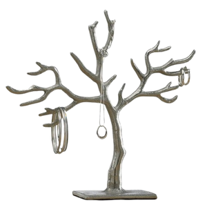 Base en marbre Collier Organisateur Boucle D'oreille Bracelet Arbre Conception Multi-fonctionnel Bijoux Stand Affichage Métal Bijoux Accessoires - Product Image 3