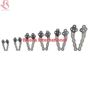 Placa Ósea de Bloqueo BISONS TPLO ALPS, Implantes Ortopédicos Veterinarios de Titanio y Acero Inoxidable con Certificación CE para Cirugía de Mascotas - Product Image 1