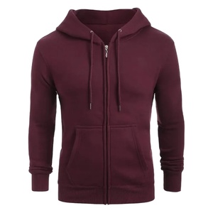 Ventes en gros de sweats à capuche à fermeture éclair personnalisés avec logo hip-hop, sweats à capuche surdimensionnés pour hommes, sweats d'hiver, 100% coton mélangé - Product Image 1