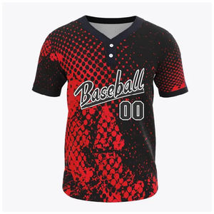 Último Diseño de Camiseta de Béisbol y Sóftbol con Nombre Personalizado del Jugador y del Equipo, Camiseta de Béisbol Cómoda y Transpirable para Tallas Grandes - Product Image 4