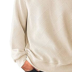 Sweat à capuche à col rond brodé de haute qualité unisexe Logo personnalisé 100% coton Vintage blanc Basics coton mélangé - Product Image 3