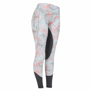 Leggings Slim Fit Active Sublimation Leggings pour femmes les plus populaires avec la technique sans couture de taille élastique de marque privée vente chaude - Product Image 6