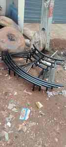 Estructura de Carro de Acero Fabricada a Medida con Plataforma Giratoria y Ruedas de Alta Resistencia para Uso Industrial en el Manejo de Materiales - Product Image 2