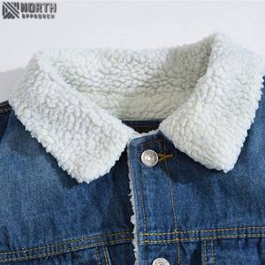 Chaqueta vaquera informal para exteriores para hombre, tela cómoda y duradera, ajuste Regular para la temporada de invierno, Chaquetas vaqueras para hombre, abrigos - Product Image 3