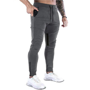 Slim Fit Men's Clothing <b>Trousers</b> Stylish and Breathable High Quality Sweatpants Cotton <b>Fleece</b> With Pockets Men's Pants <b>Trousers</b> - Product Image 3