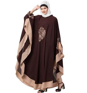 Nouveautés 2024 Élégant Dubaï islamique Abaya longue robe en plein air décontracté mode porter musulman Abaya prix de gros - Product Image 1