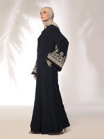 Nouvelle Abaya Musulmane pour Femmes de Fabricant Professionnel, Haute Qualité, Séchage Rapide, Respirante, Islamique, Décontractée, Manches Longues, Col Haut