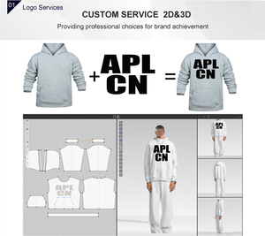 Sweat à capuche pull surdimensionné pour femmes avec broderie lettre imprimée décontracté ample manches raglan polaire sweat hiver Logo personnalisé - Product Image 4