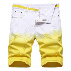 Pantalones cortos vaqueros para hombre, ropa de calle, precio al por mayor, pantalones vaqueros cortos de alta calidad para hombre, pantalones cortos vaqueros de alta calidad para hombre - Product Image 1