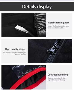 Veste d'hiver unisexe de haute qualité, vêtements d'extérieur décontractés à capuche et à fermeture éclair matelassée pour couples élégants - Product Image 5