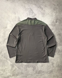 เสื้อแขนยาวซิปสี่ส่วนผู้ชาย คุณภาพสูง น้ำหนักเบา แห้งเร็ว สีพื้น แบบเรียบง่าย ขายส่ง - Product Image 6