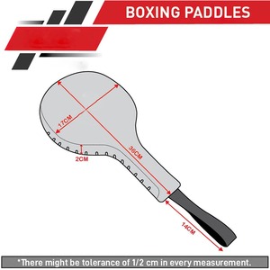 Cible d'entraînement de poinçonnage à haute et basse cible PU éponge palette de poinçonnage pour boxe Taekwondo et karaté - Product Image 6