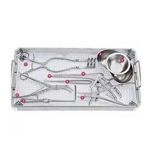 Juego de instrumentos ortopédicos de 9 piezas de alta calidad para cirugía espinal la base de los instrumentos quirúrgicos - Product Image 1