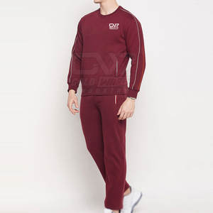 Alta calidad Nuevo diseño personalizado Fleece Sweat Suit Nueva moda Hombres Fleece Dos piezas Fleece Sweat Suit Sets - Product Image 3