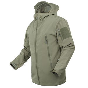 Chaquetas Softshell deportivas personalizadas para hombre, chaqueta para acampar al aire libre, ropa de trabajo, chaqueta para exteriores para hombre - Product Image 2