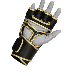 WONDROUS ENTERPRISES WE-310 Adult MMA Boxing <b>Gloves</b> Leather Breathable Lightweight Quick Drying Waterproof Hand <b>Grips</b> Non-Slip - Product Image 5