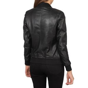 Chaqueta de Cuero para Mujer Nurak 2025, Personalizada, Transpirable, con Frente Sólido, Impermeable, Resistente al Viento, Producto Terminado de Alta Calidad para Invierno - Product Image 3