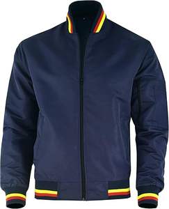 Última OEM personalizado de los hombres de talla grande chaqueta de béisbol de estilo largo Varsity cuero bordado de alta calidad para el invierno - Product Image 4