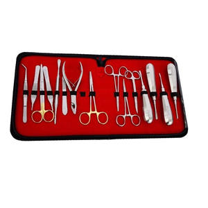 Kit de Instrumentos de Extracción Dental de Fábrica PISSCO, Juego de Instrumentos de Extracción de 15 Piezas, Kit de Extracción de Raíces Dentales - Product Image 1